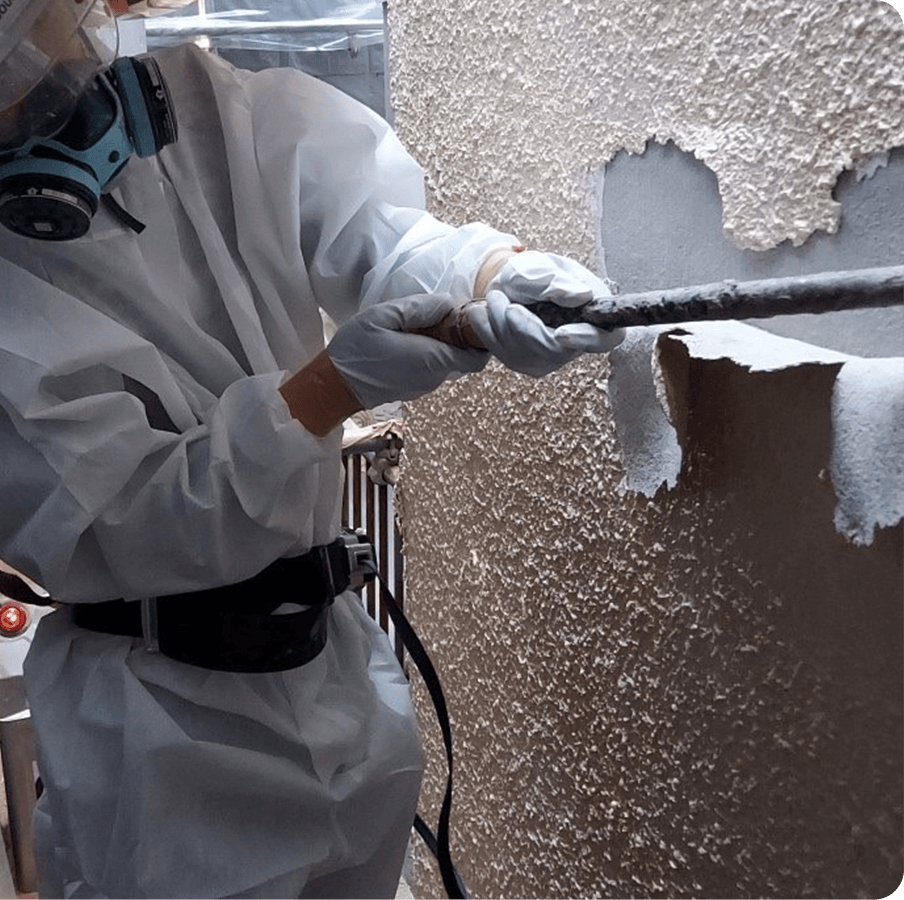 アスベスト対策の専門家として