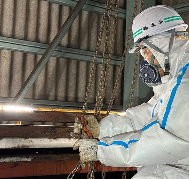 九州某処理センター解体工事DXN