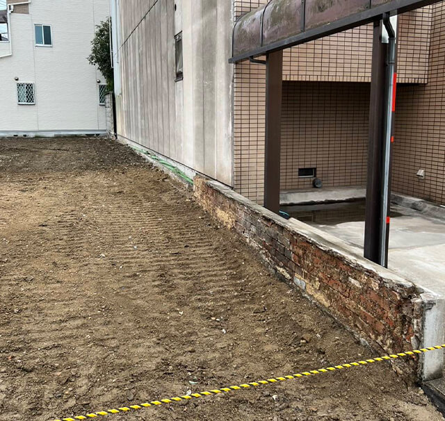 (仮称)大阪市住吉区某歯医者新設工事に伴う解体撤去工事