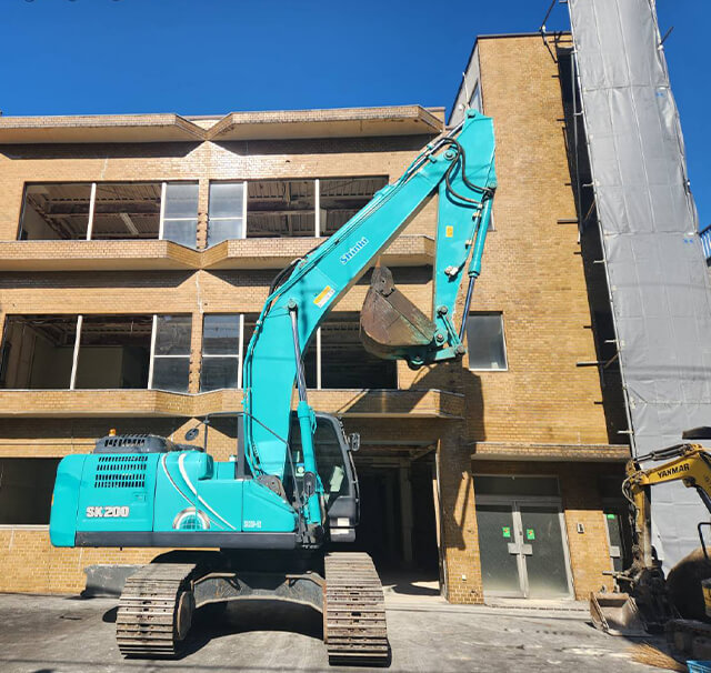 大阪市生野区(仮称)S造B.D225坪解体工事