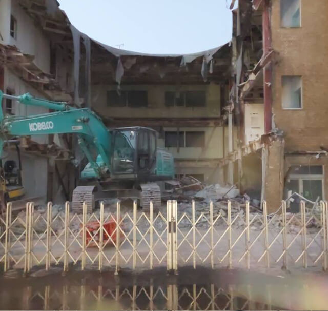 大阪市生野区(仮称)S造B.D225坪解体工事