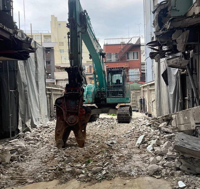京都市伊勢屋町S造解体工事